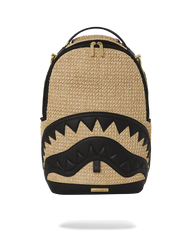RAFFIA PALM BACKPACK