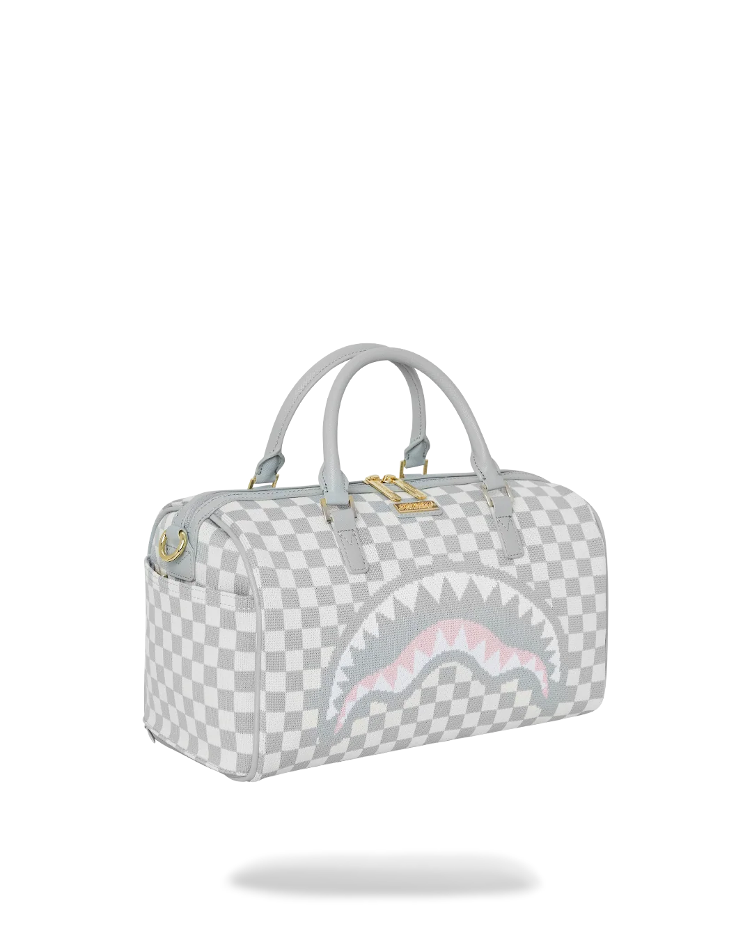 KNIT SHARKS IN PARIS IN CREAM MINI DUFFLE