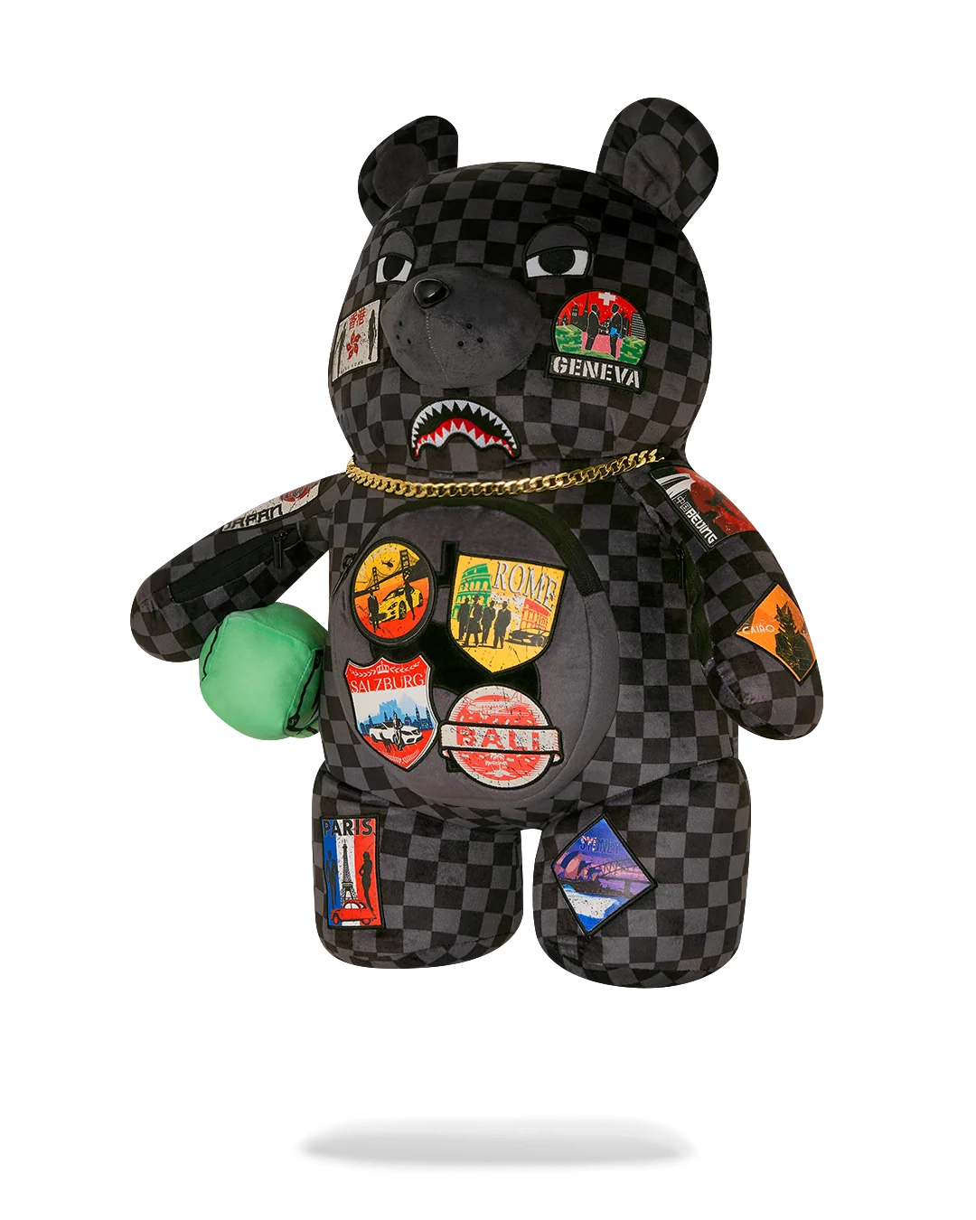 GLOBAL MOGUL UNLIMITED MILES MONEYBEAR TEDDYBEAR BACKPACK