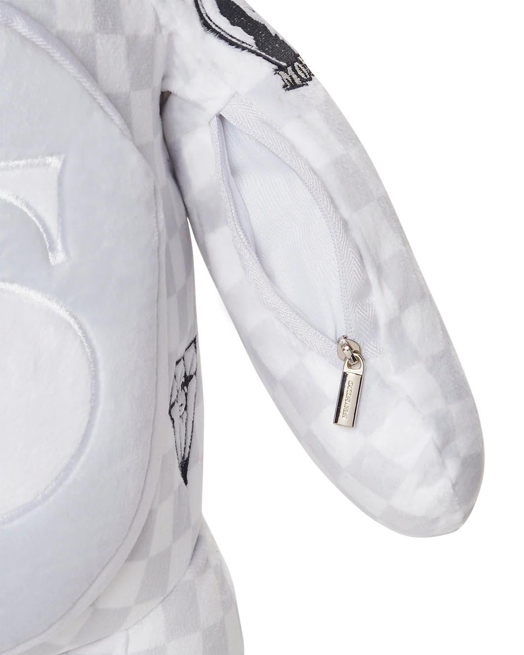 SPLIT THE CHECK (PEARL) MONEYBEAR TEDDYBEAR BACKPACK