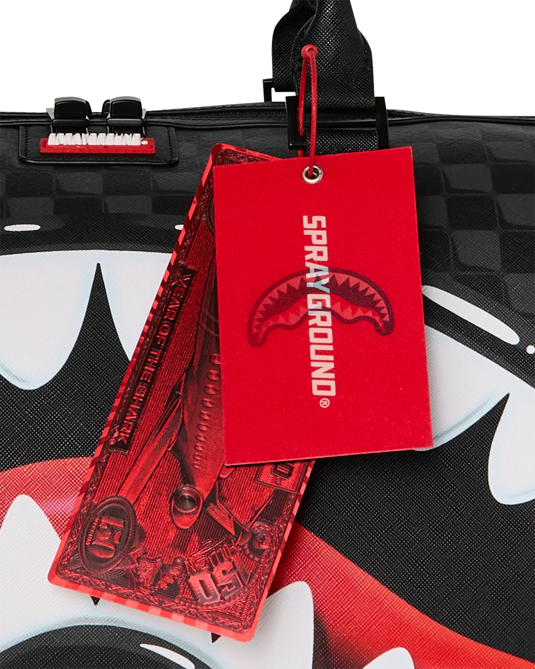 SHARKS IN PARIS HYPER PUFF DUFFLE