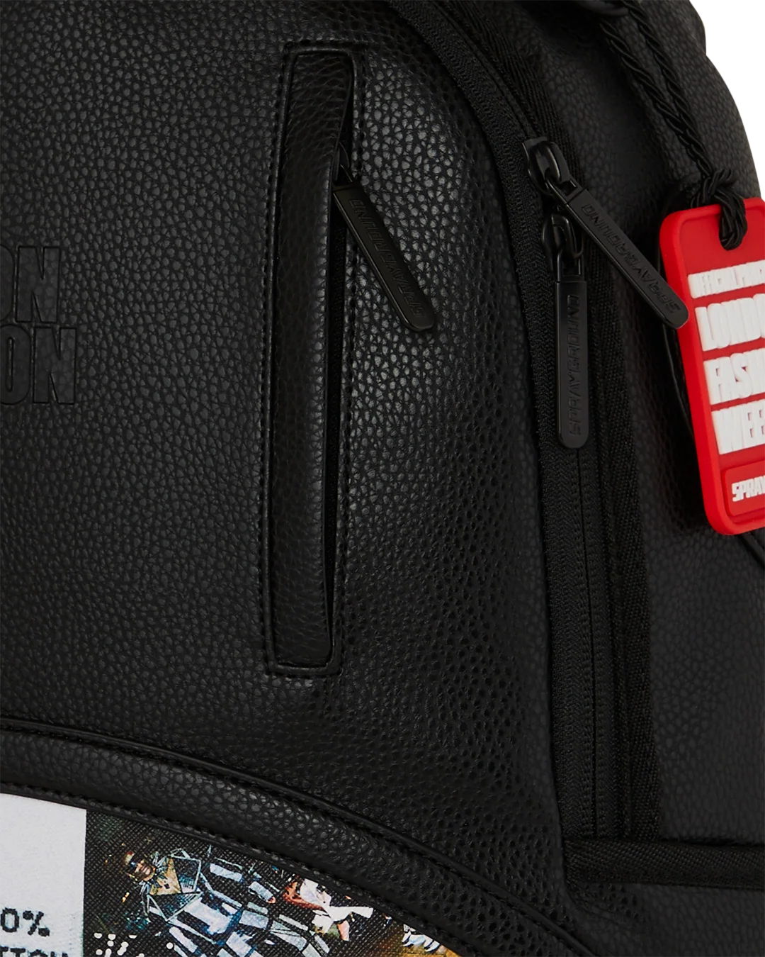 LONDON FASHION WEEK MOODBOARD MONTAGE BACKPACK