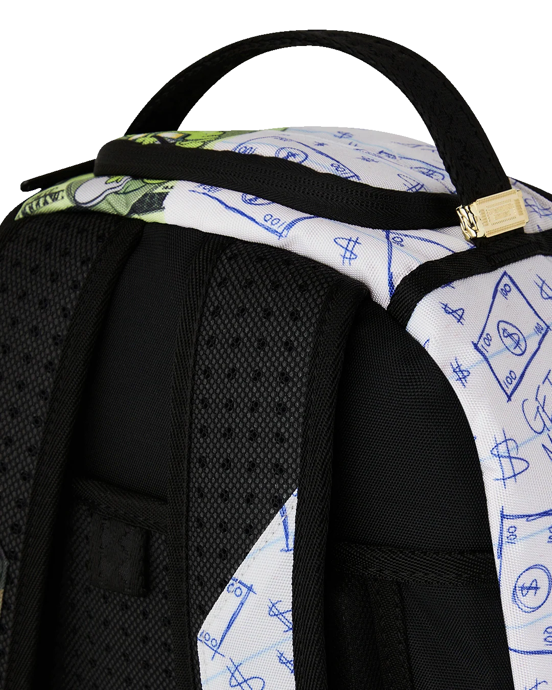 MEAN MONEY COLLAGE BACKPACK