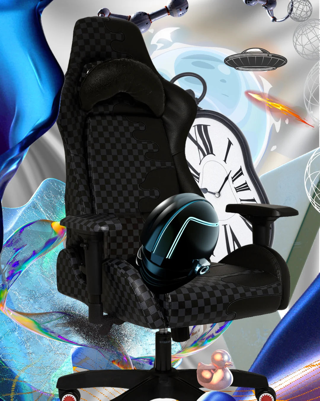 SPEED SHARK SIDE SWIPE GAMING CHAIR