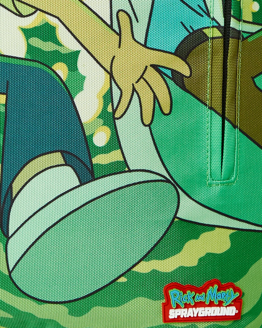 RICK & MORTY PORTAL SHARK BACKPACK