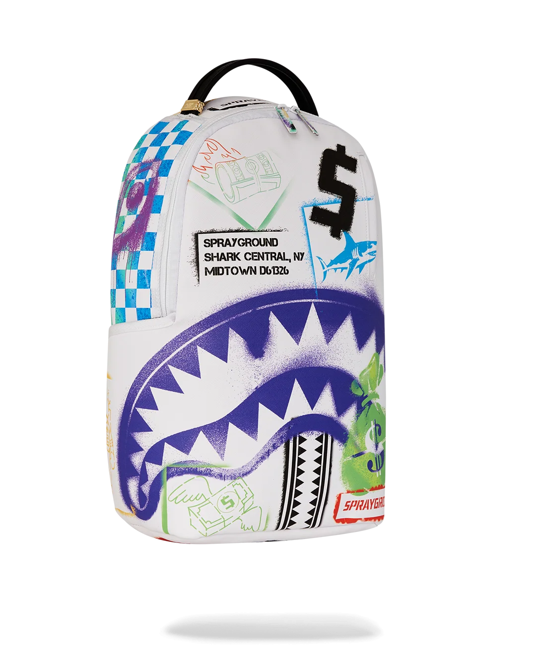 SHARK CENTRAL CUT OUT FOR GREATNESS DLXSV BACKPACK