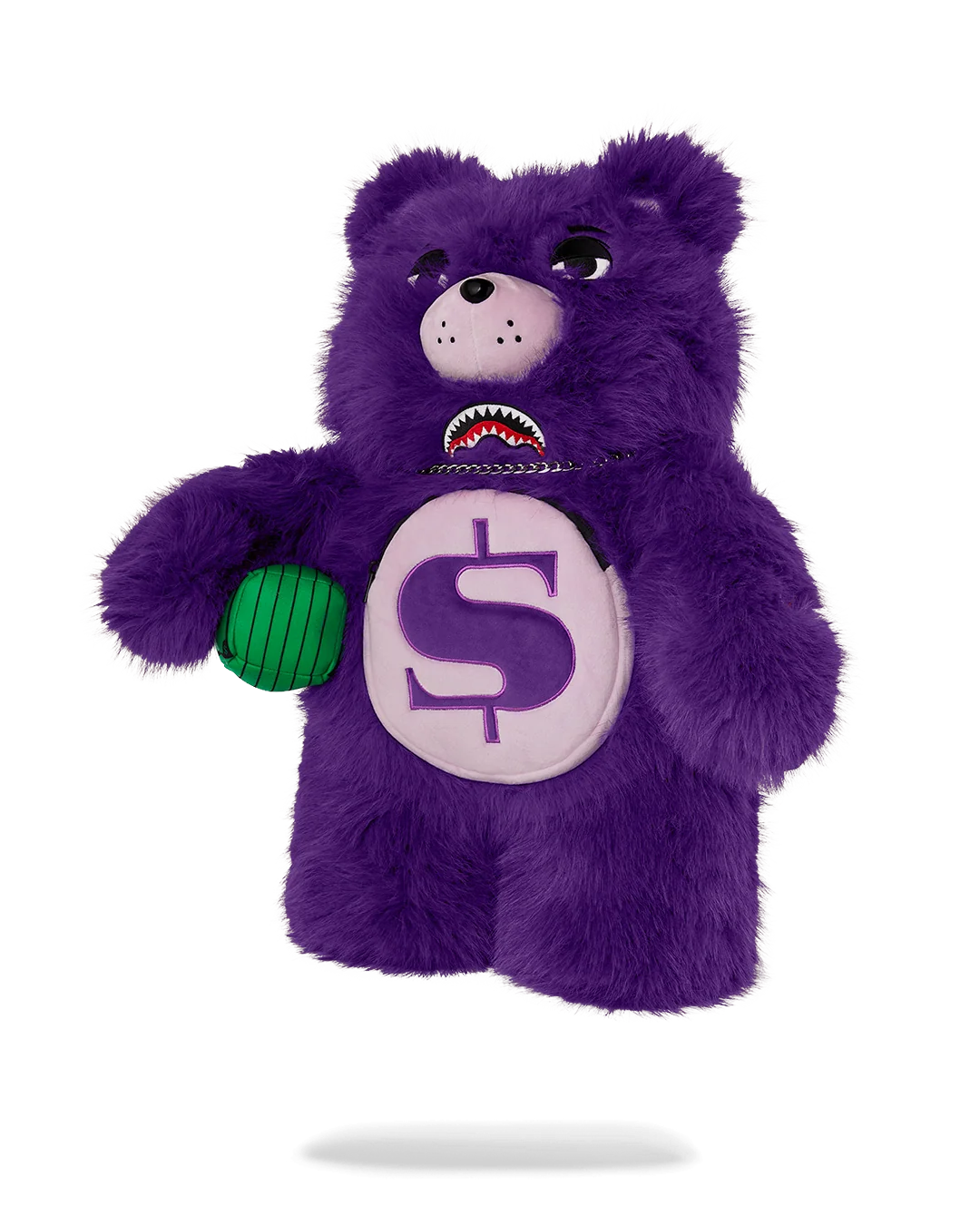 FURZILLA SHARK (PURP) MONEYBEAR BACKPACK