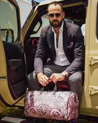 SOCIETY OF SHARKS DUFFLE