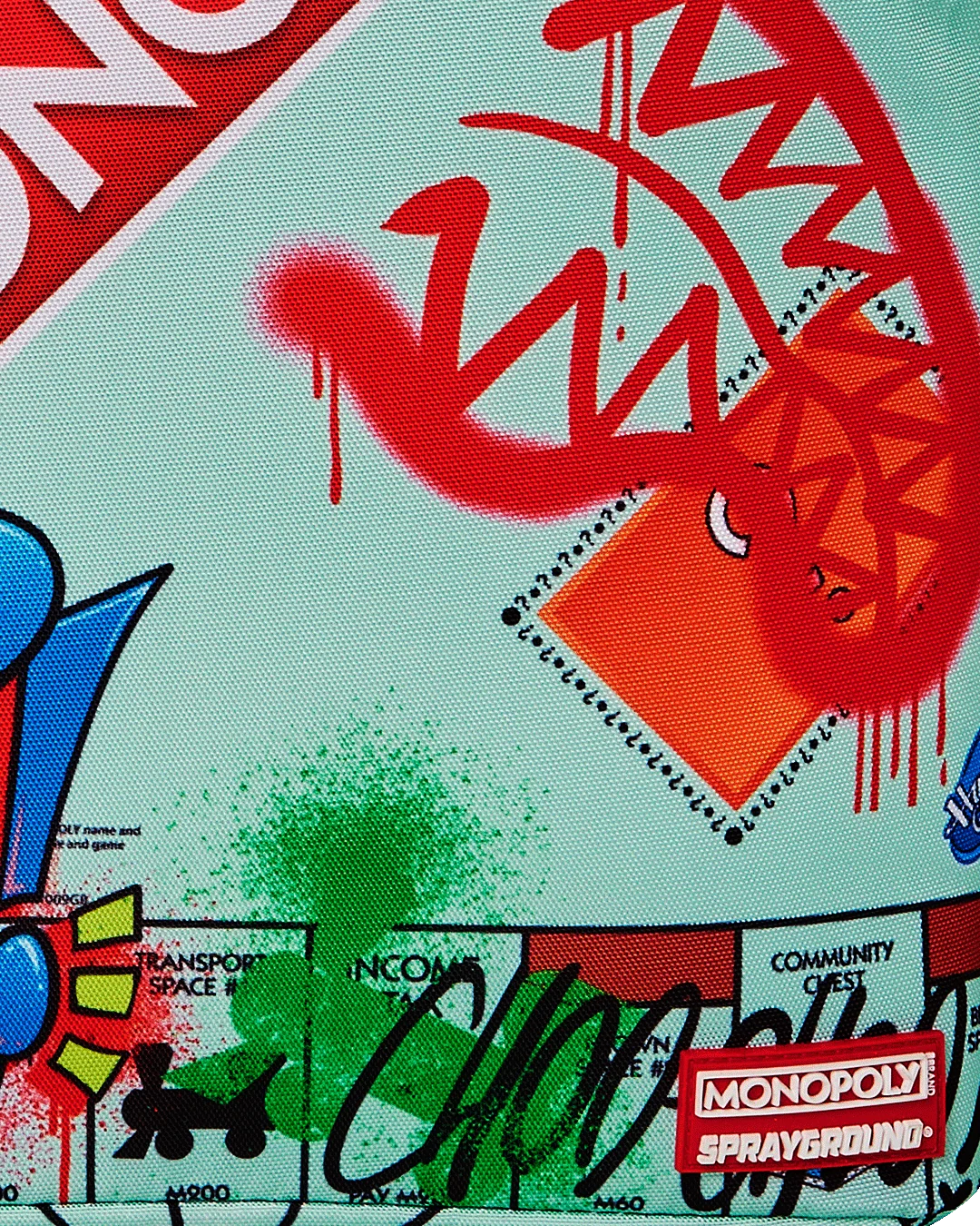 MONOPOLY DO NOT PASS GO DLXSR BACKPACK
