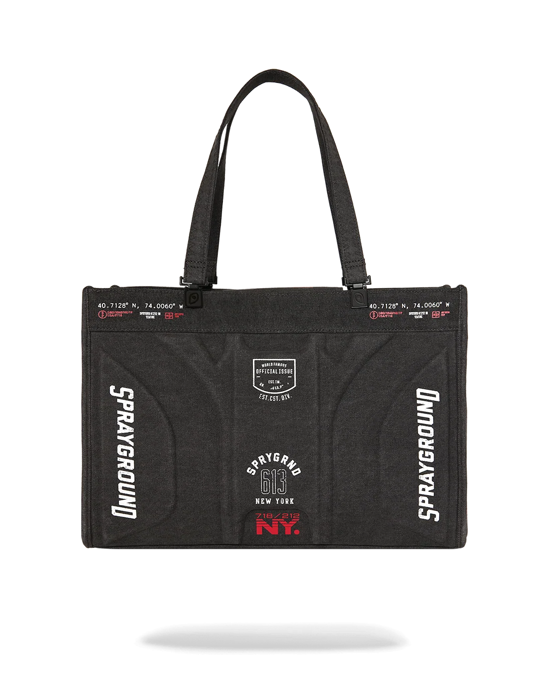 GRID LOCKED TORTUGA TOTE