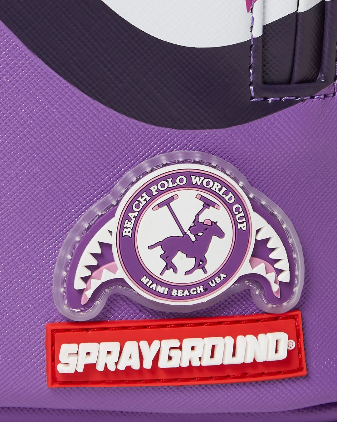 MIAMI BEACH POLO COLLAB BACKPACK (DLXV-PURPLE)