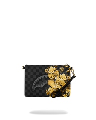 BILLIONAIRE BLOOM CROSSOVER CLUTCH