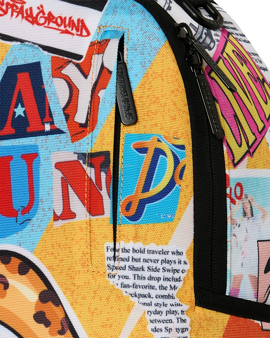COLLAGE OF FUN BACKPACK