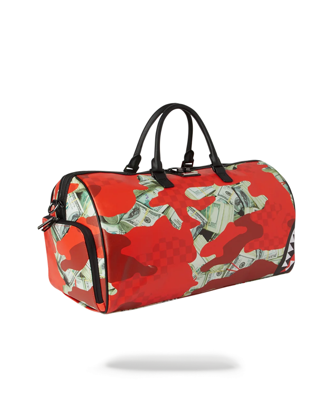 MONEY CAMO (RED) DUFFLE