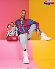 POWERPUFF GIRLS NEVER BACK DOWN BACKPACK