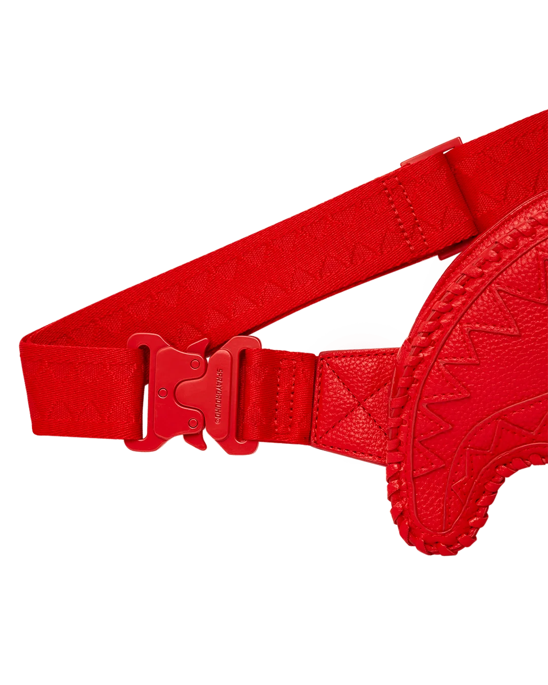 RED RIVIERA SHARKMOUTH CROSSBODY