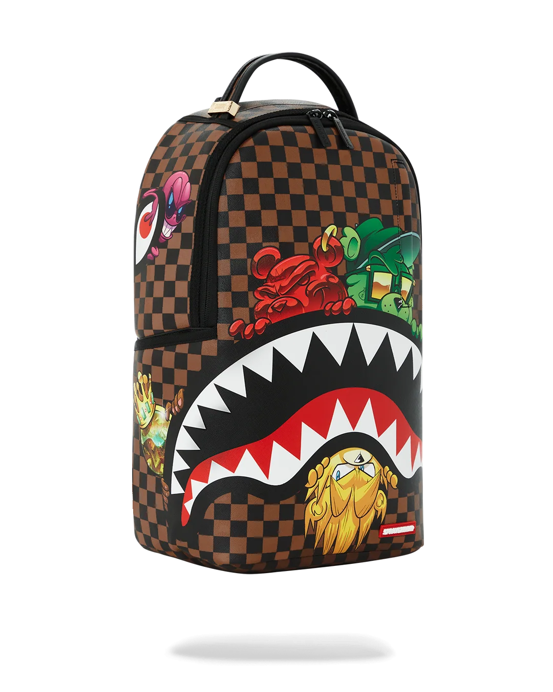 SHARKS IN PARIS CHARACTERS SNEAKIN BACKPACK (DLXV)
