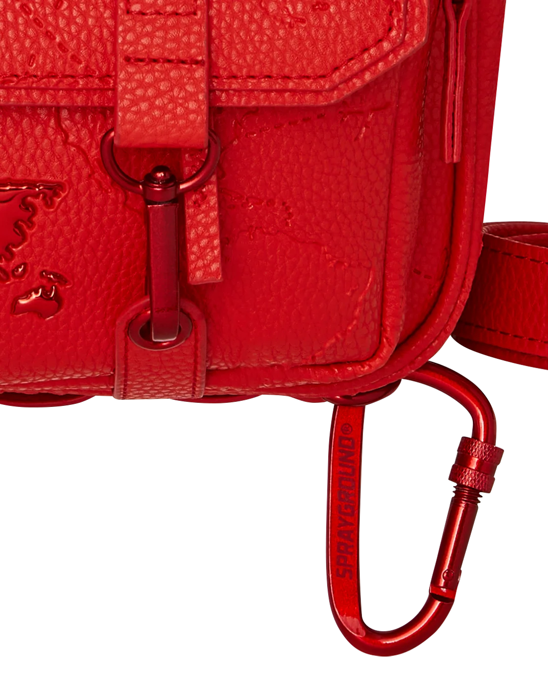 JAMES FIRST CLASS RUBY RED CROSSBODY