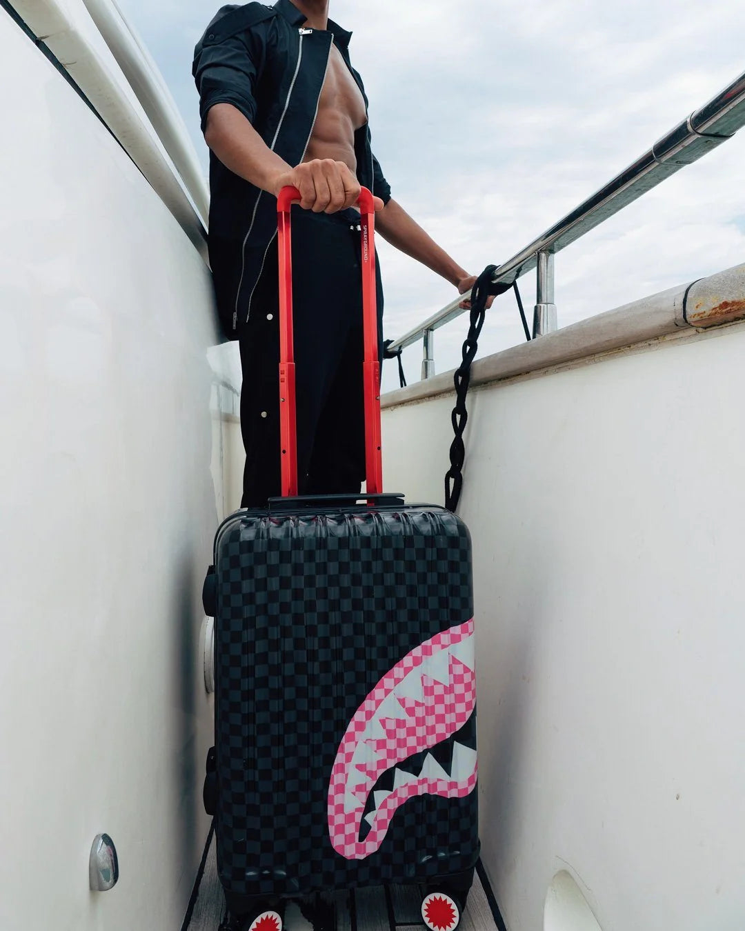 SHARKS IN CANDY CARRY-ON LUGGAGE