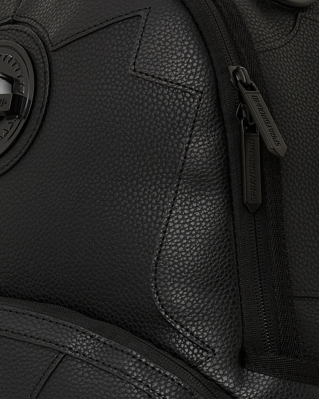HEAVY METAL SHARK BLACK BACKPACK (DLXV)