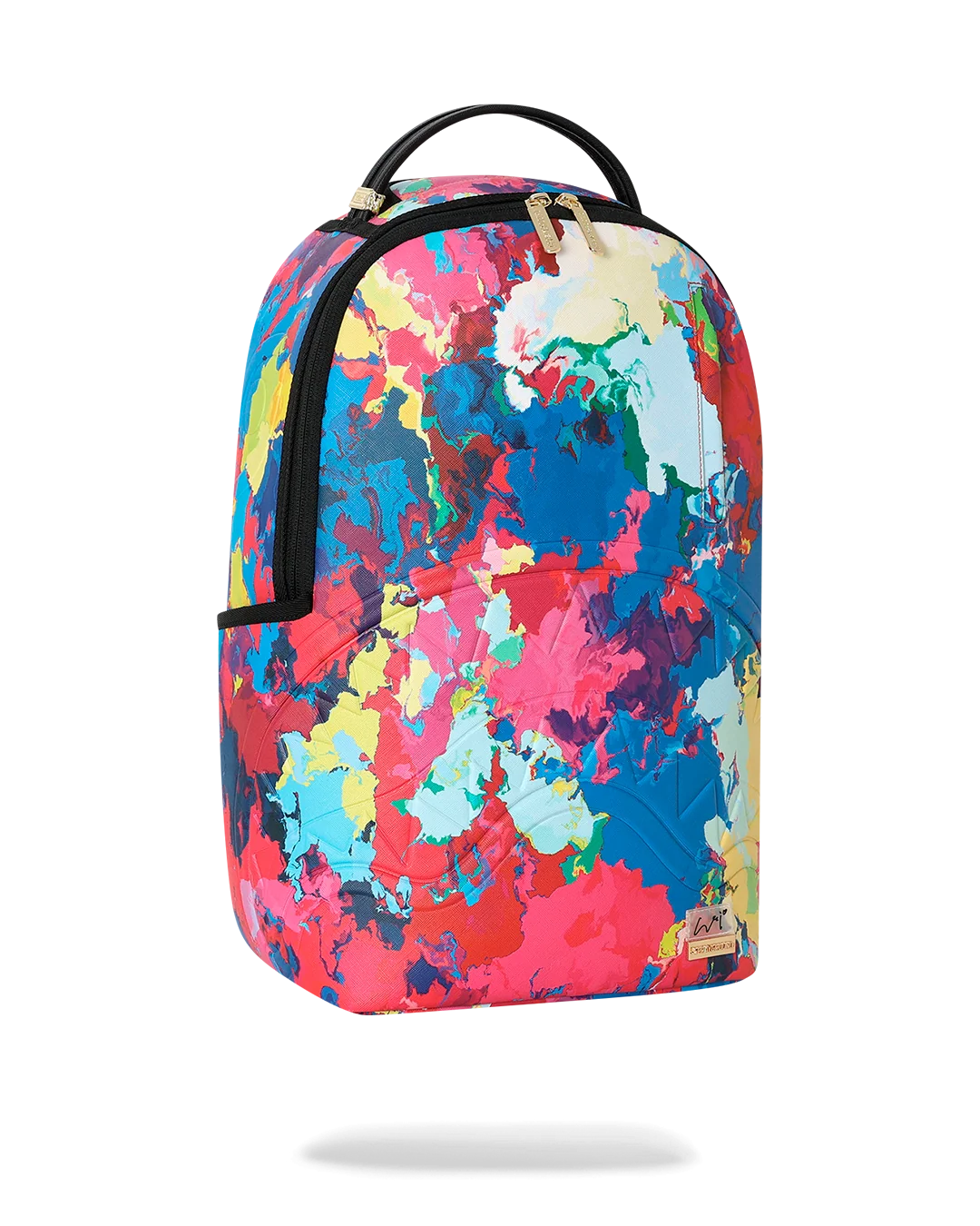 COLLABORATION HIDEKI SAIJO ABSTRACT FLOW BACKPACK