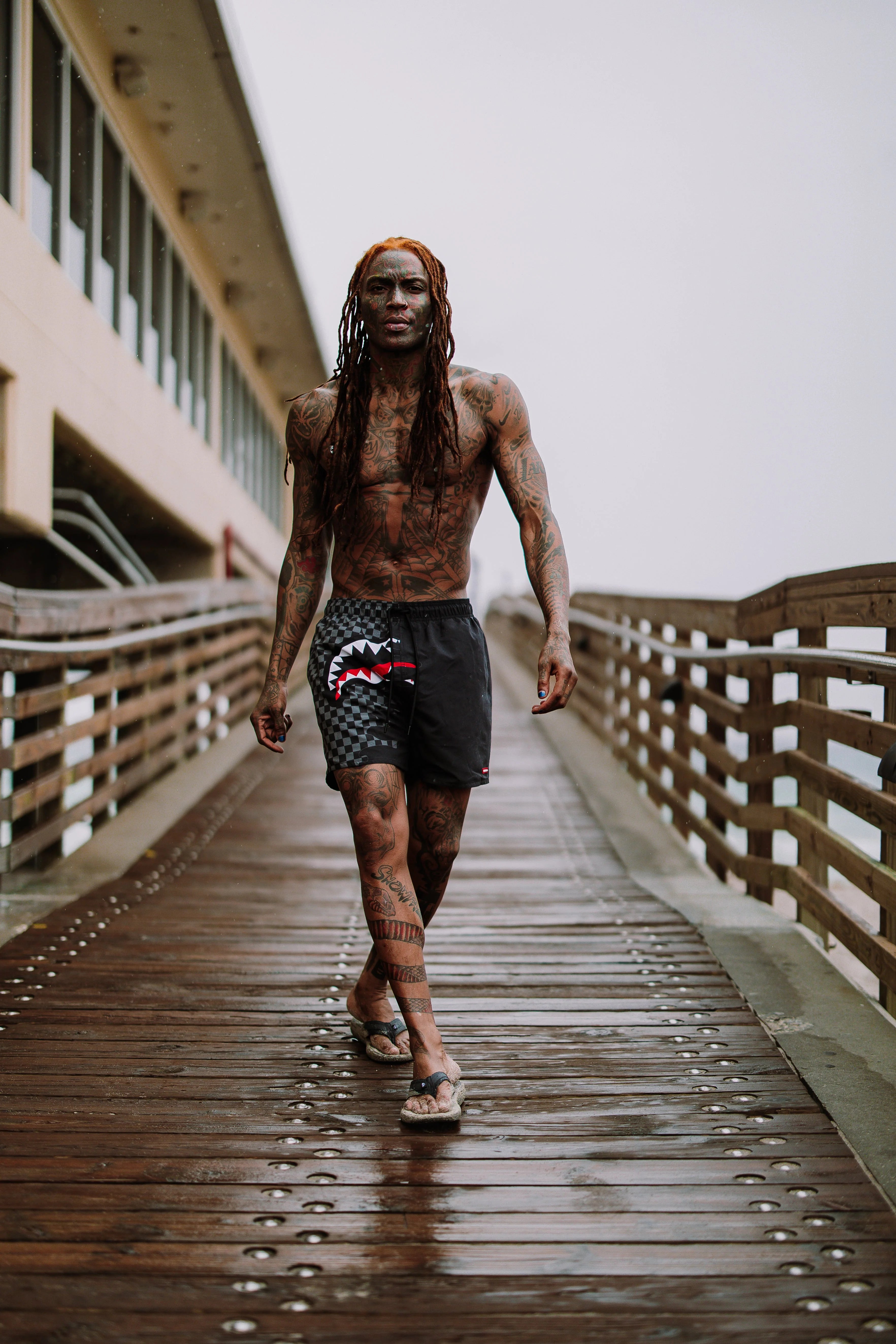 SPEED SHARK SIDE SWIPE SWIM SHORTS