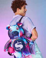 SHARKCLUB ELECTRONICA MONEYBEAR TEDDYBEAR BACKPACK