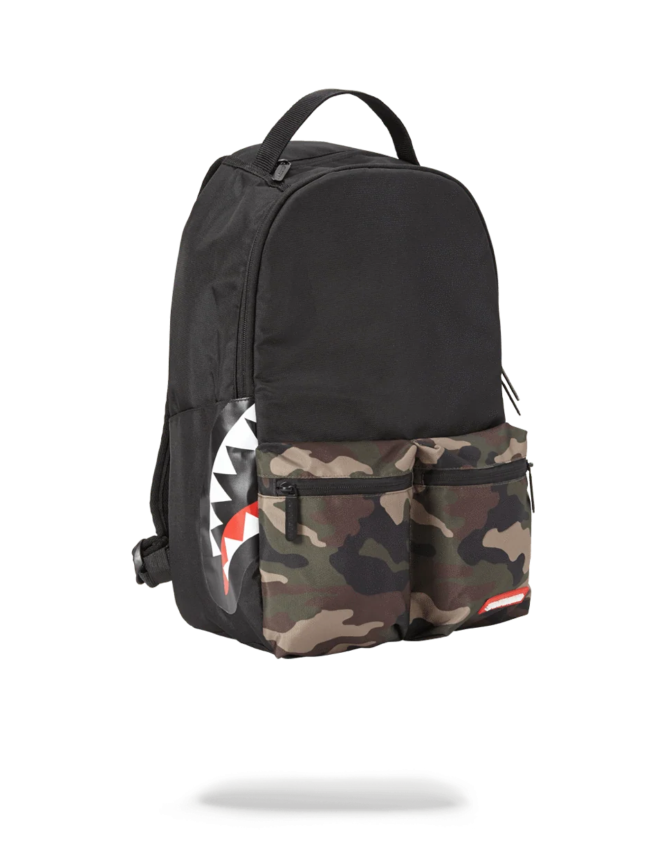 CAMO SIDE SHARK DOUBLE CARGO