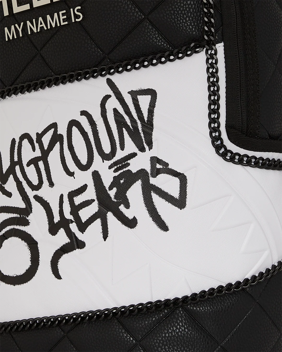HELLO MY NAME IS 15 YEARS QUILTED BACKPACK (SUPER RARE)