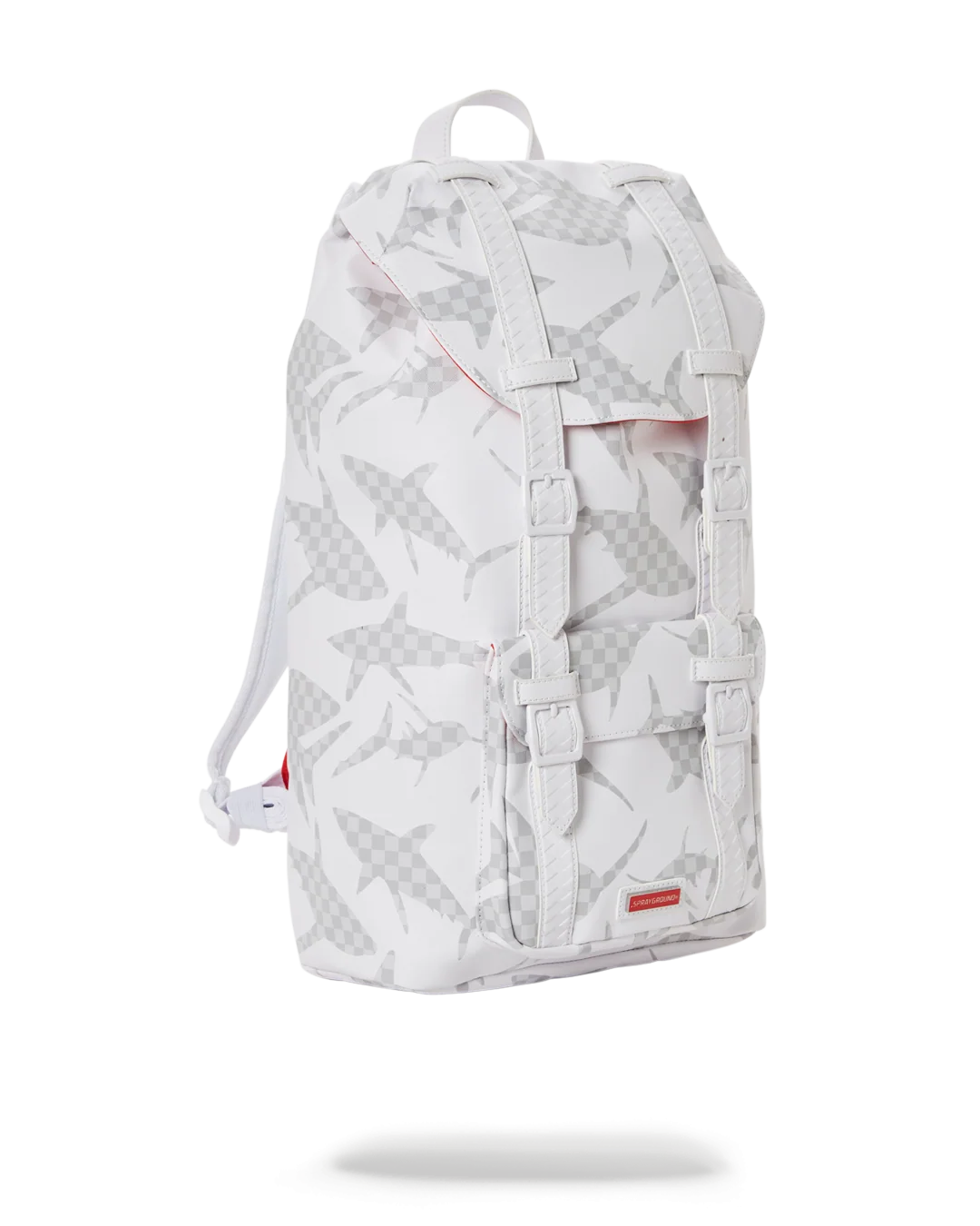 SHARK CHECK (WHITE) HILLS BACKPACK