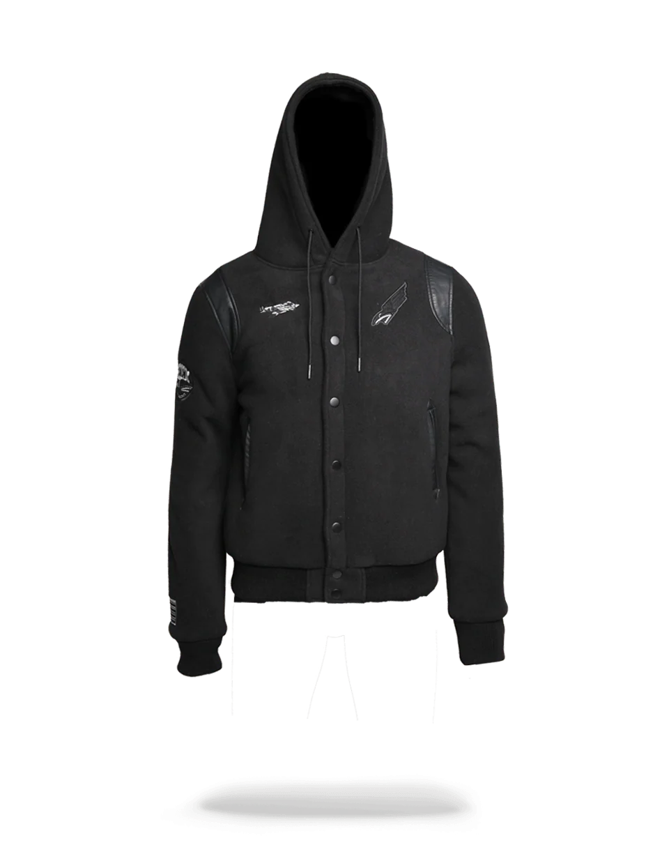 VARSITY ARMY PATCHES JACKET