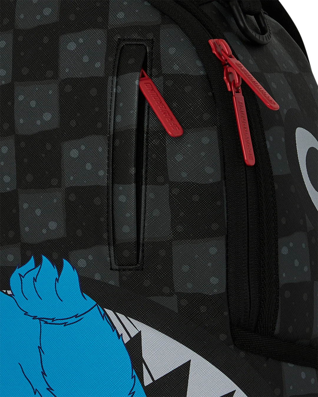 SESAME STREET COOKIE MONSTER STACK EM HIGH MINI DLX BACKPACK