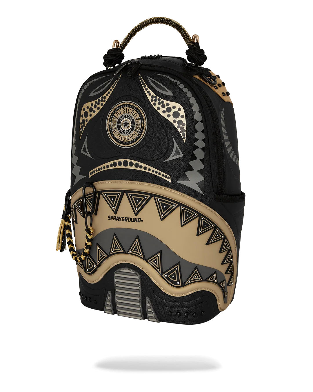 A.I. AFRICAN INTELLIGENCE SHARKS OF THE GOLD OCEAN BACKPACK - SANDFLOWER COLLAB