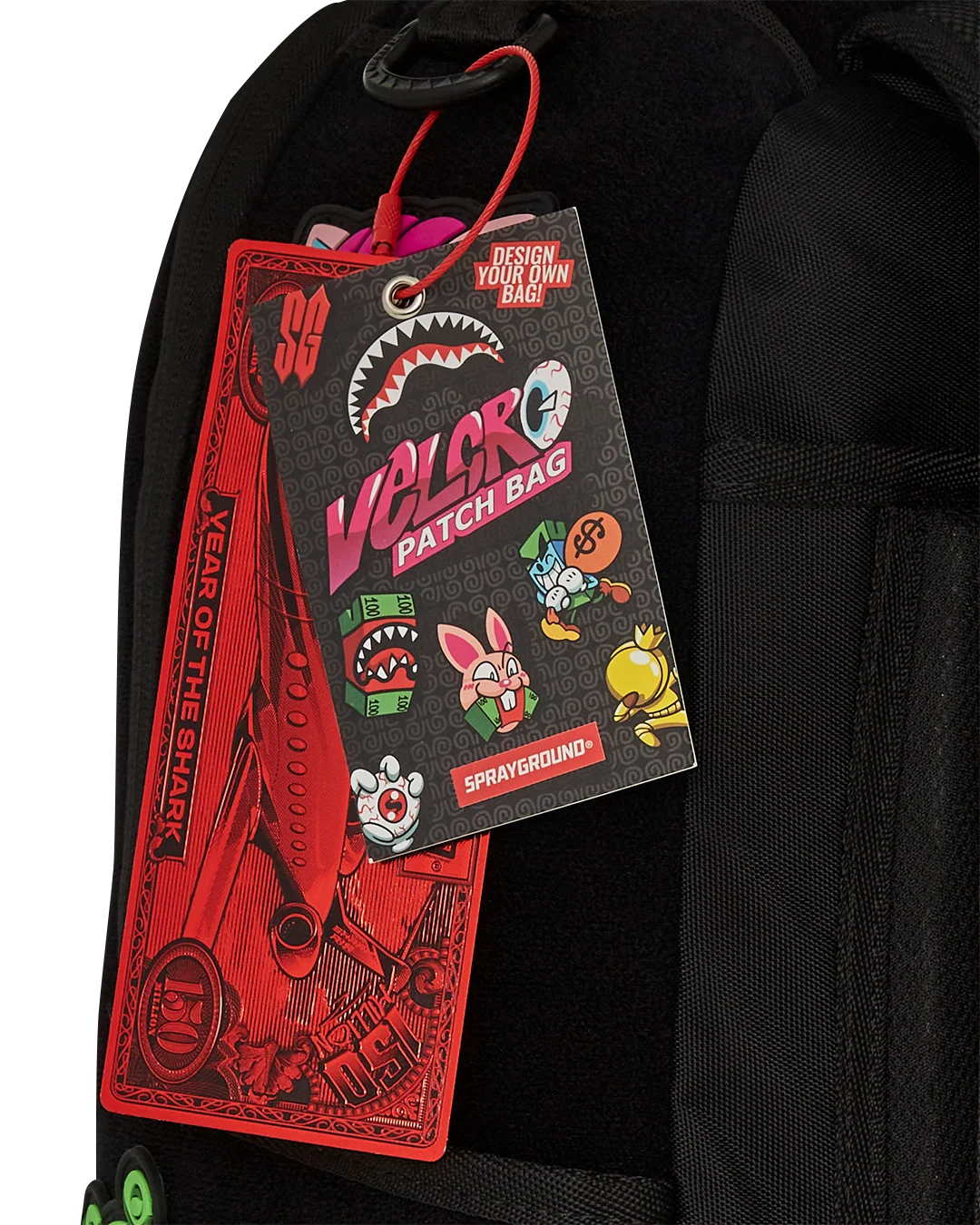 STUCK ON YA - VELCRO PATCH BACKPACK