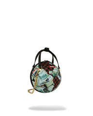 FULLY LOADED GLOBE HANDBAG