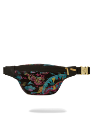 EMBROIDERED DRAGONS SAVVY CROSSBODY