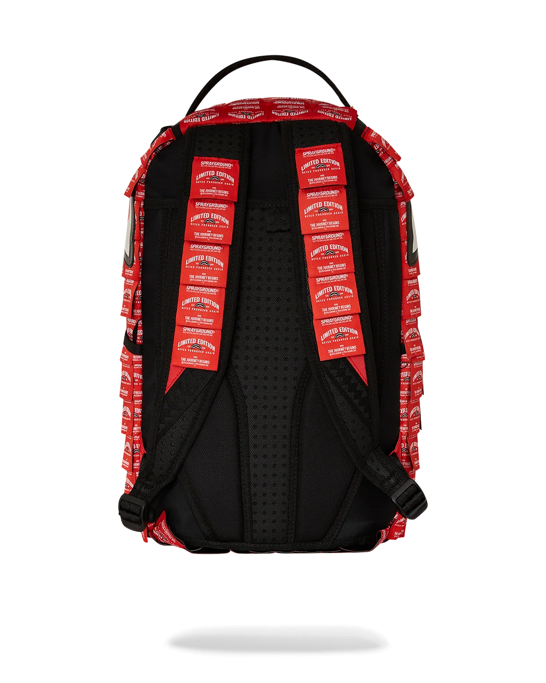 MADE OF WOVEN LABELS SHARK BACKPACK