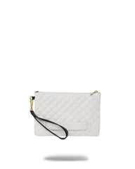 LEVELED UP SPLIT QUILT SHARK CROSSOVER CLUTCH