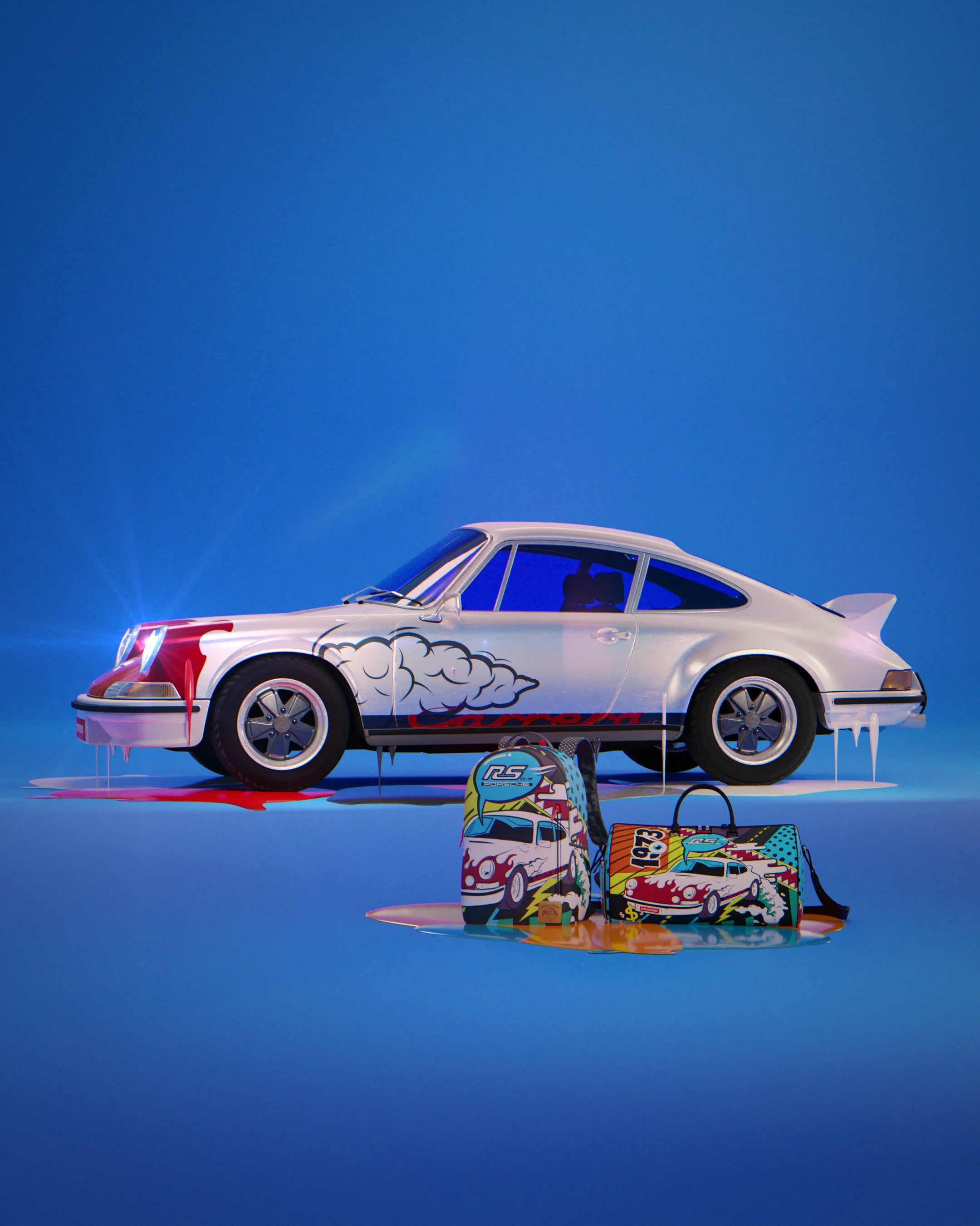 PORSCHE 1972 COLLAB DUFFLE (ONLY 1,911 UNITS MADE)