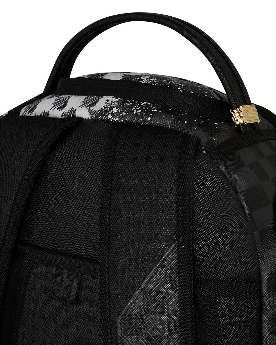 SCRIBBLE DRIBBLE CHECK BACKPACK