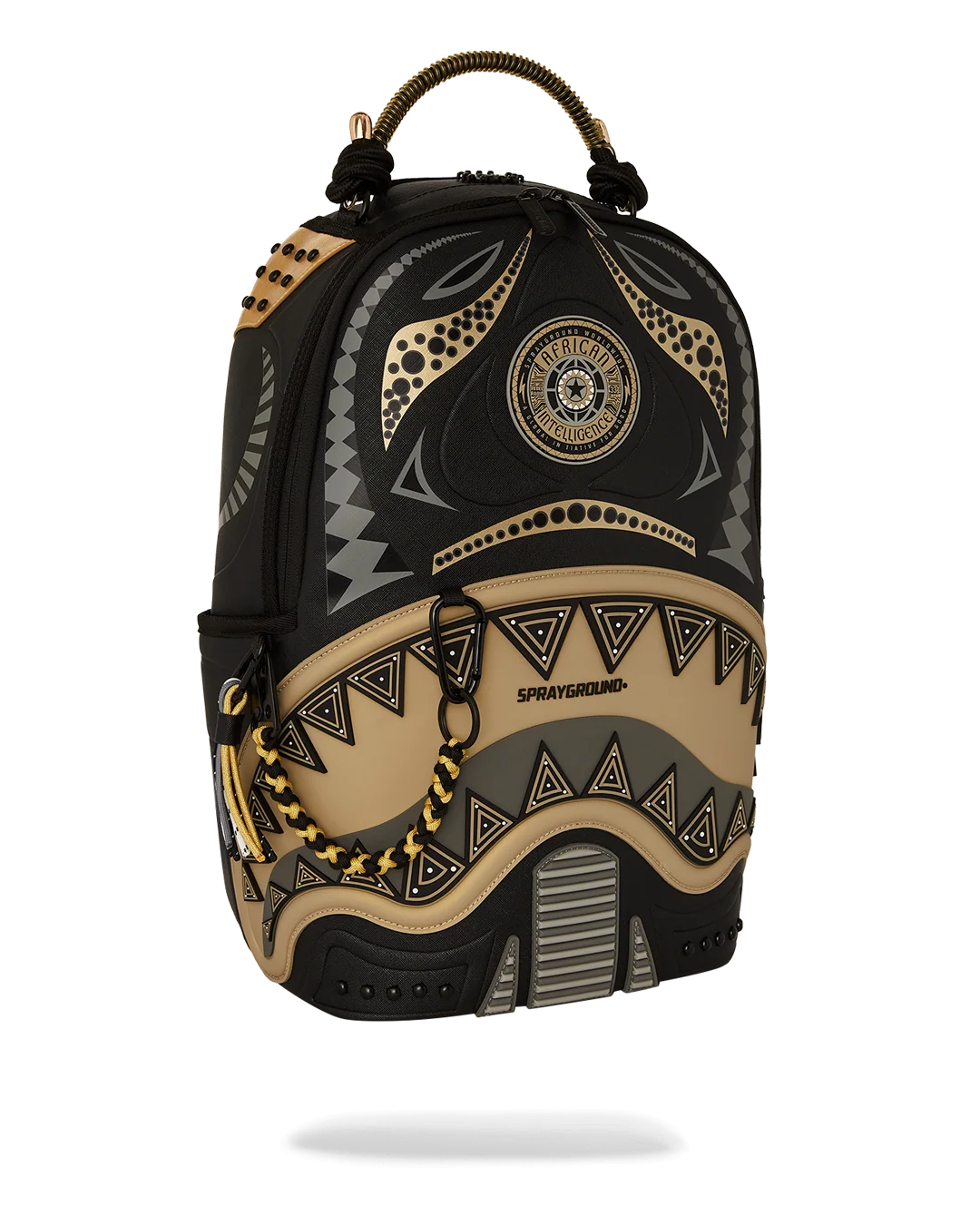 A.I. AFRICAN INTELLIGENCE SHARKS OF THE GOLD OCEAN BACKPACK - SANDFLOWER COLLAB