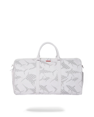SHARK CHECK (WHITE) DUFFLE