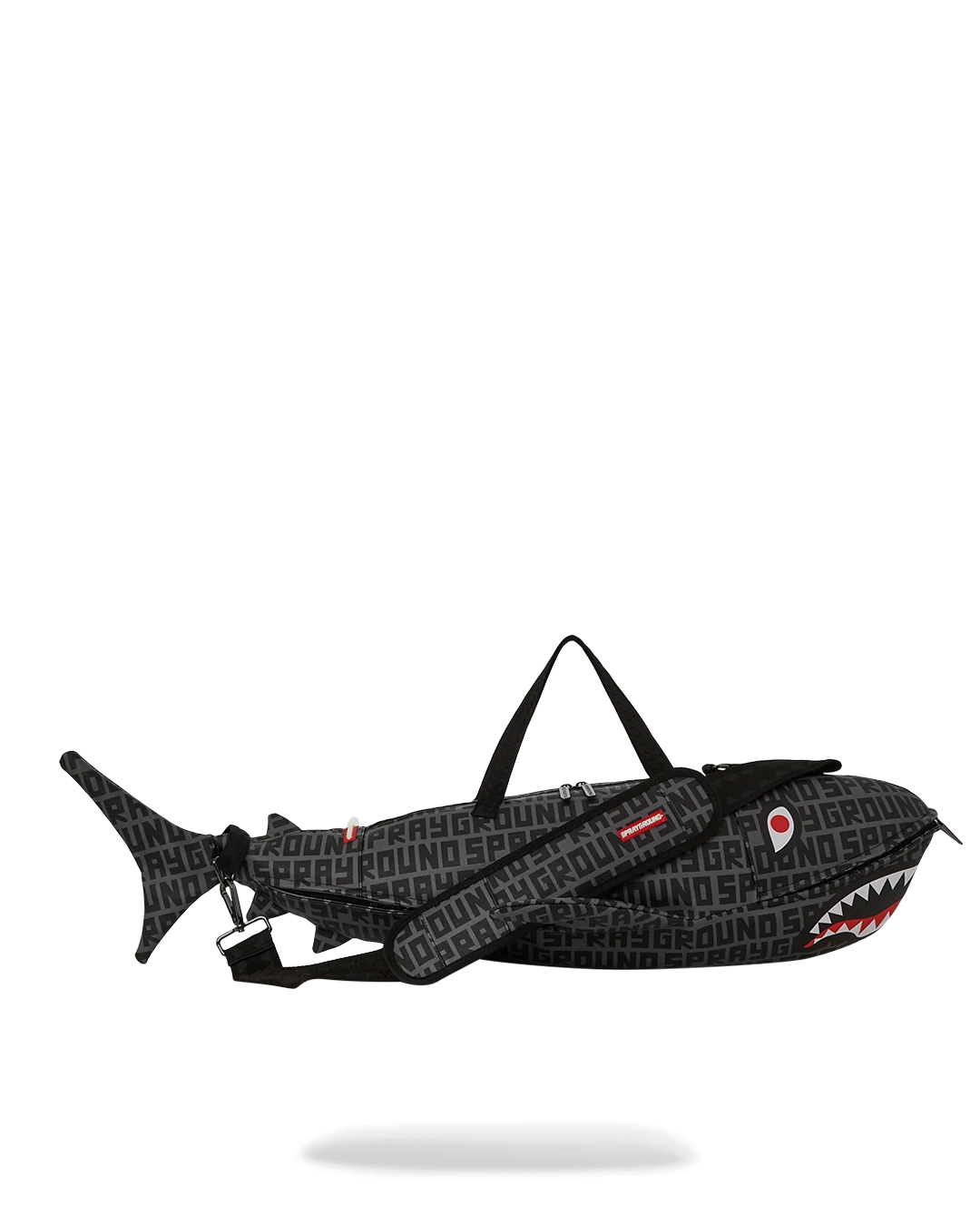 SHARKFINITY STEALTH PILOT SHARK SHAPE DUFFLE