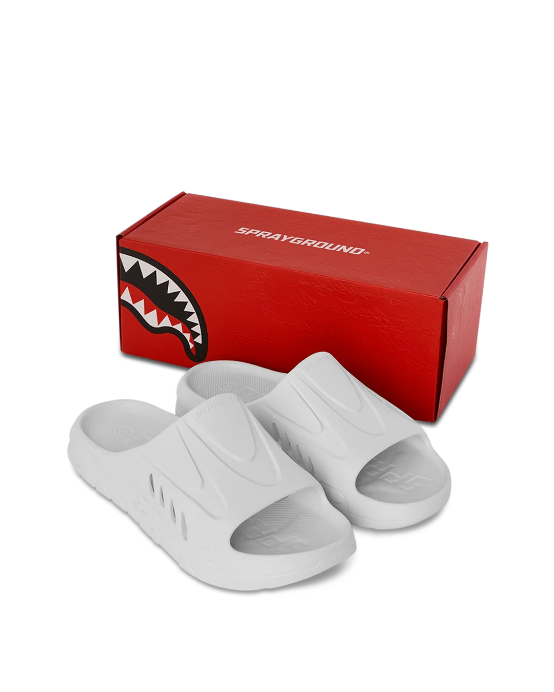 SHARK SLIDE (WHT)