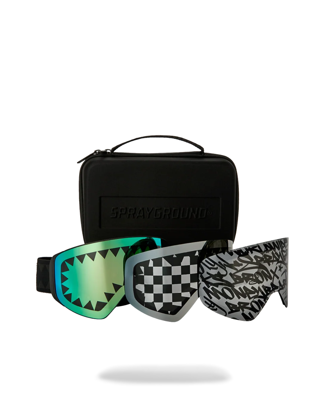 THE STREET MOUNTAIN SKI GOGGLES (INTERCHANGEABLE 3 LENSES)