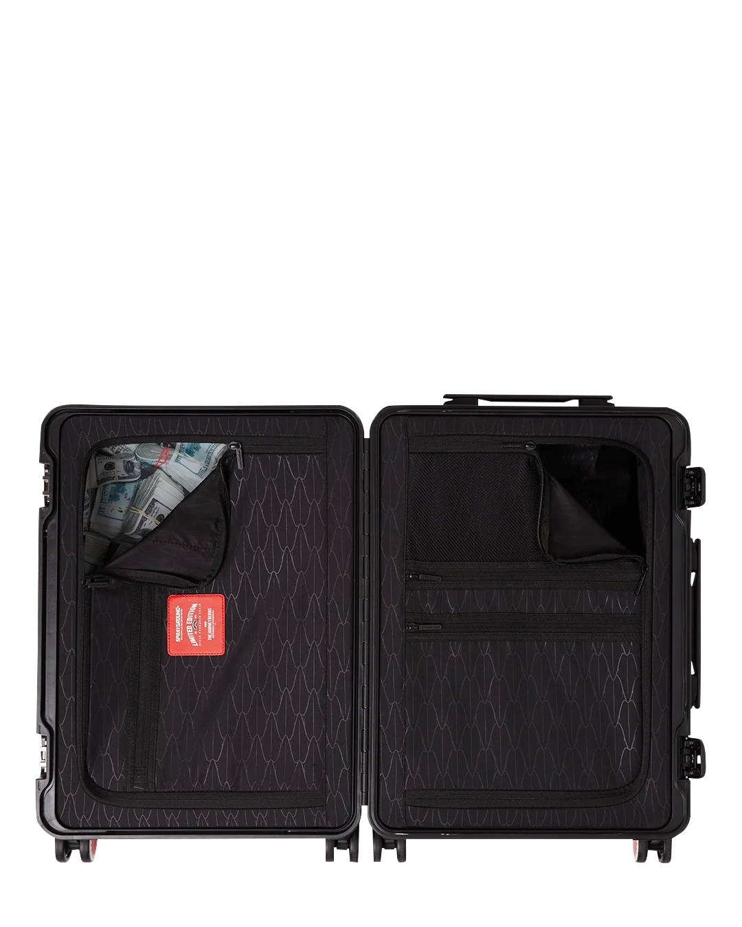 SHARKFINITY STEALTH PILOT SHARKNAUTICS HARDSHELL CARRY-ON LUGGAGE