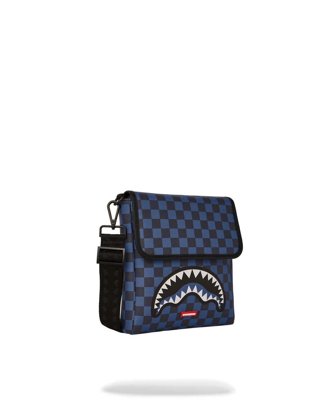 MIDNIGHT MAGIC SHARKS IN PARIS MESSENGER SLING BAG