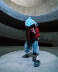 STUFFED SAVAGE HOODY BACKPACK SHARK